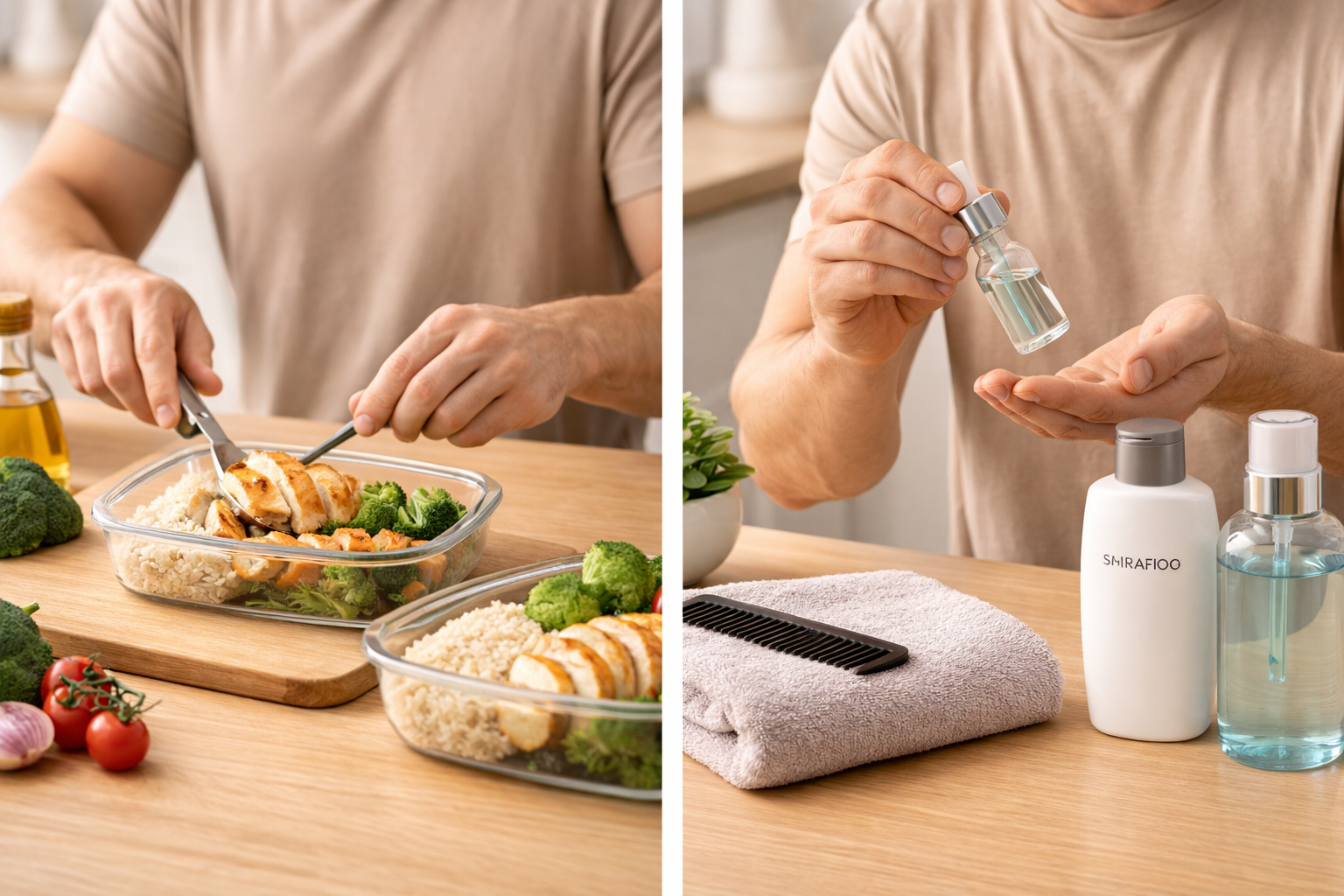 Nutrition + Topical Care: Balanced Approach to Healthier Hair